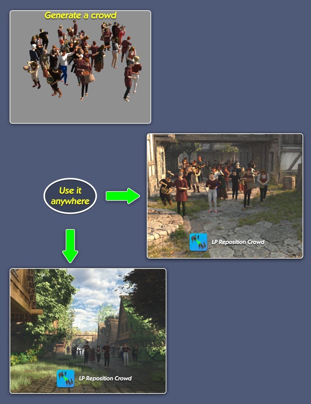 LowPi Reposition Crowd