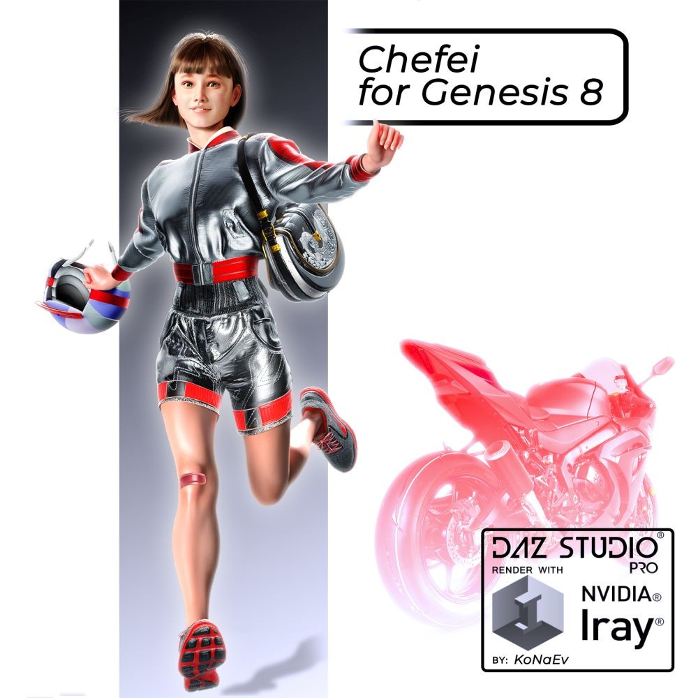 Chefei for Genesis 8 Females & Genesis 9