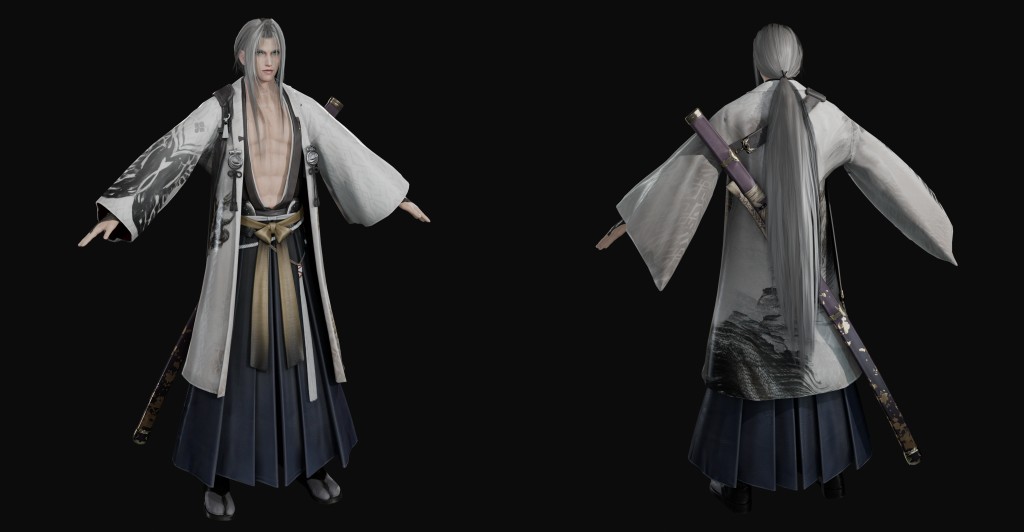 Sephiroth (One with the Blade) Basic for Blender 4.x
