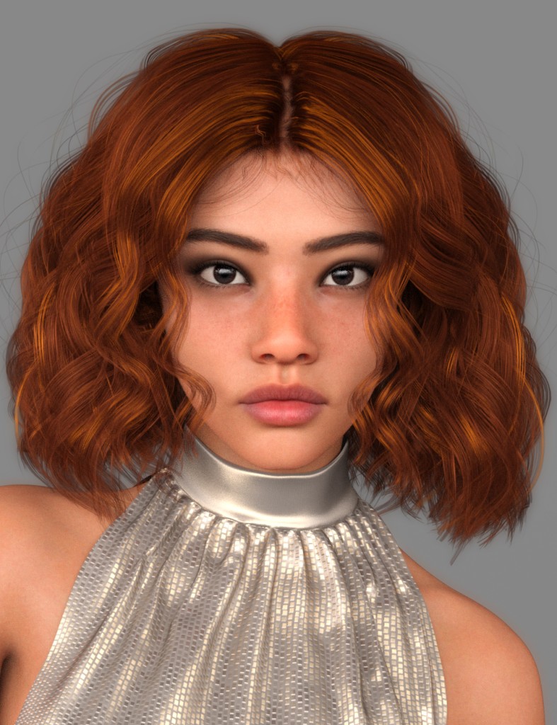 SWAM's Bliss Hair for Genesis 9