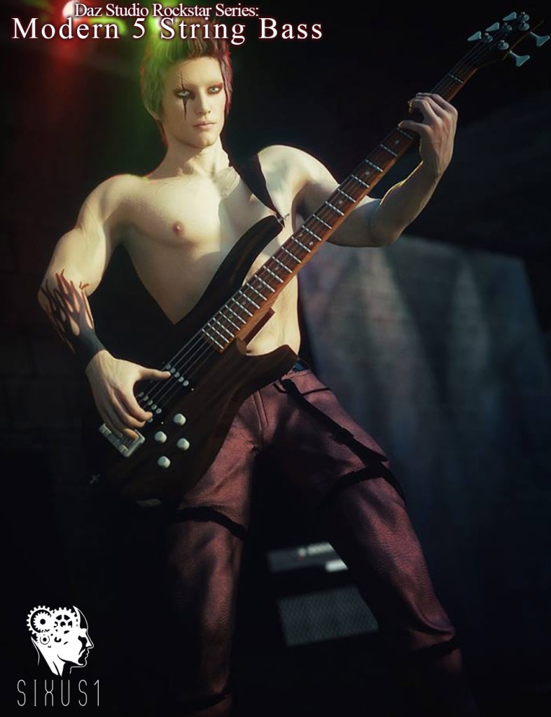 Rockstar Series: Modern 5 String Bass for G3 & G8 - DS