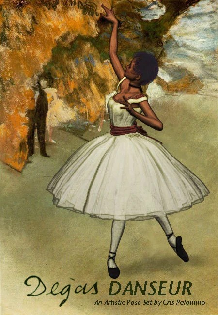 Degas Danseur-An Artistic Set of Ballet Poses