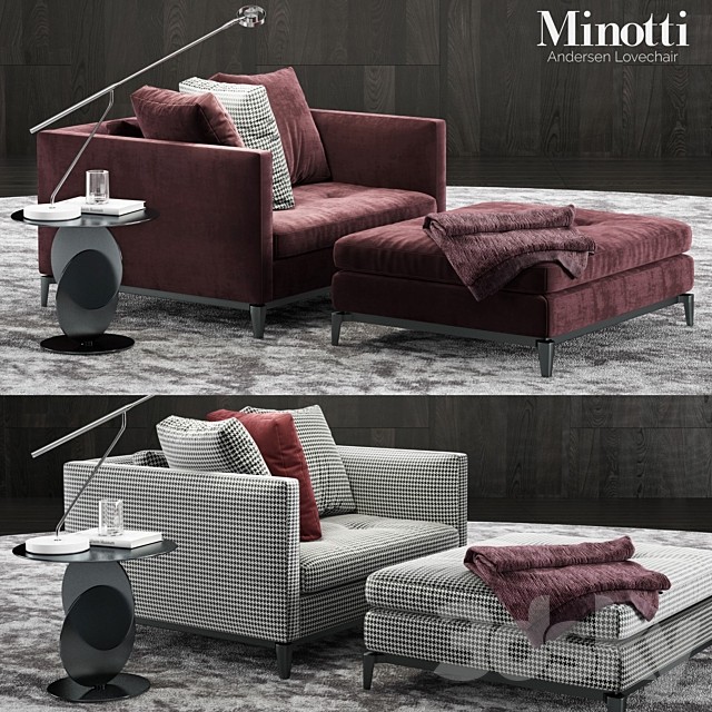 Minotti Andersen Lovechair 2