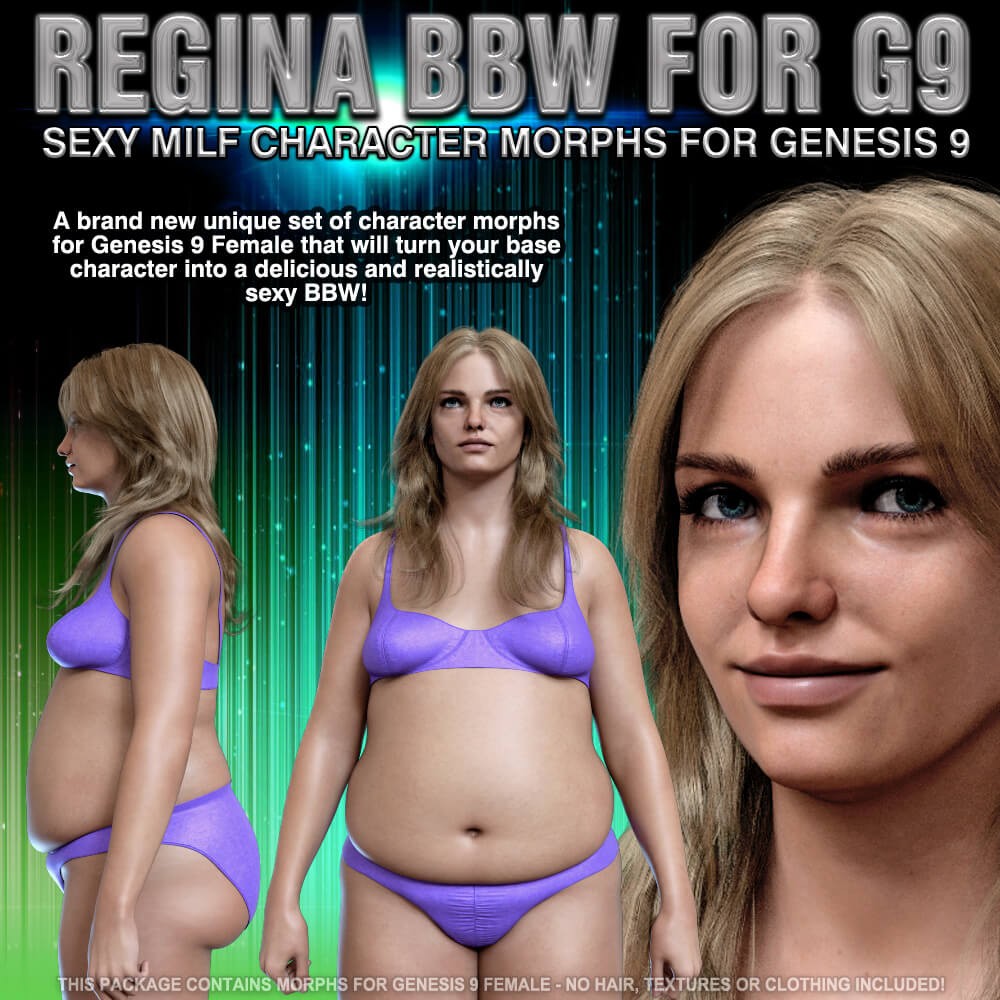 Regina BBW Morphs for Genesis 9 Female