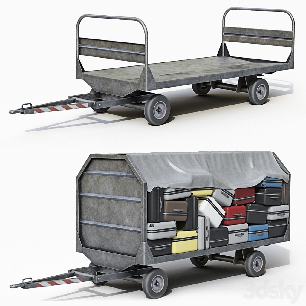 Luggage trolley