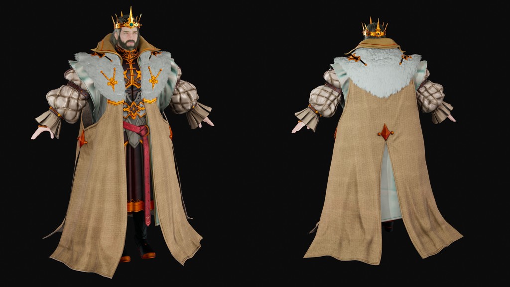 King of Cornelia Premium for Blender 3