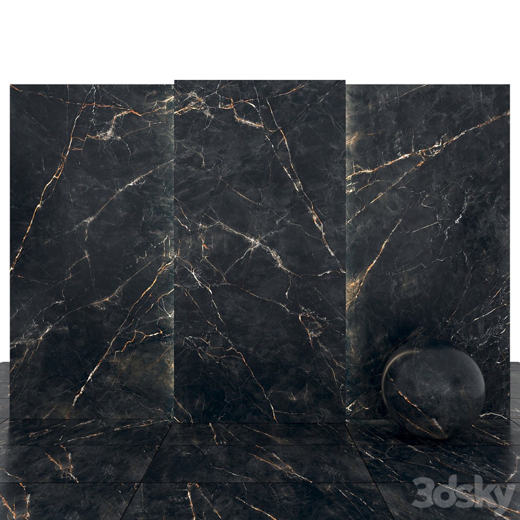 Shine black stone