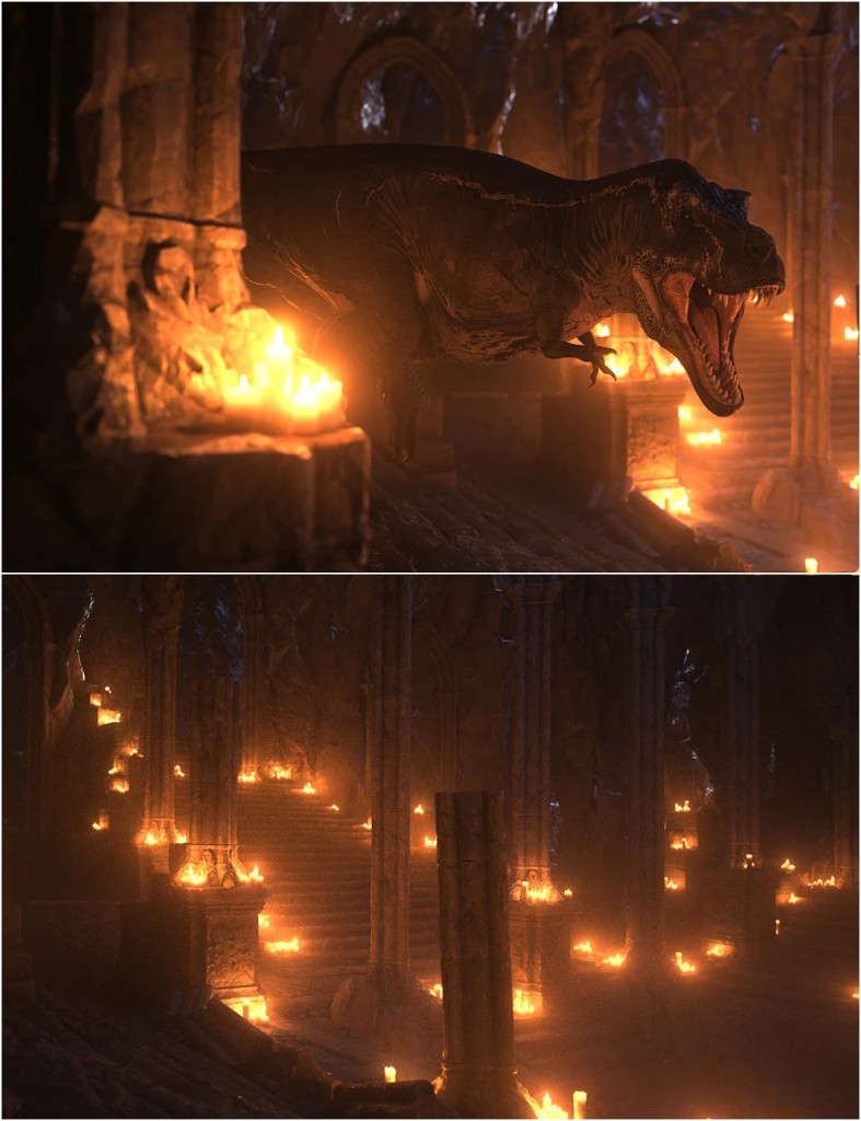 The Temple Below by Candlelight Add-on