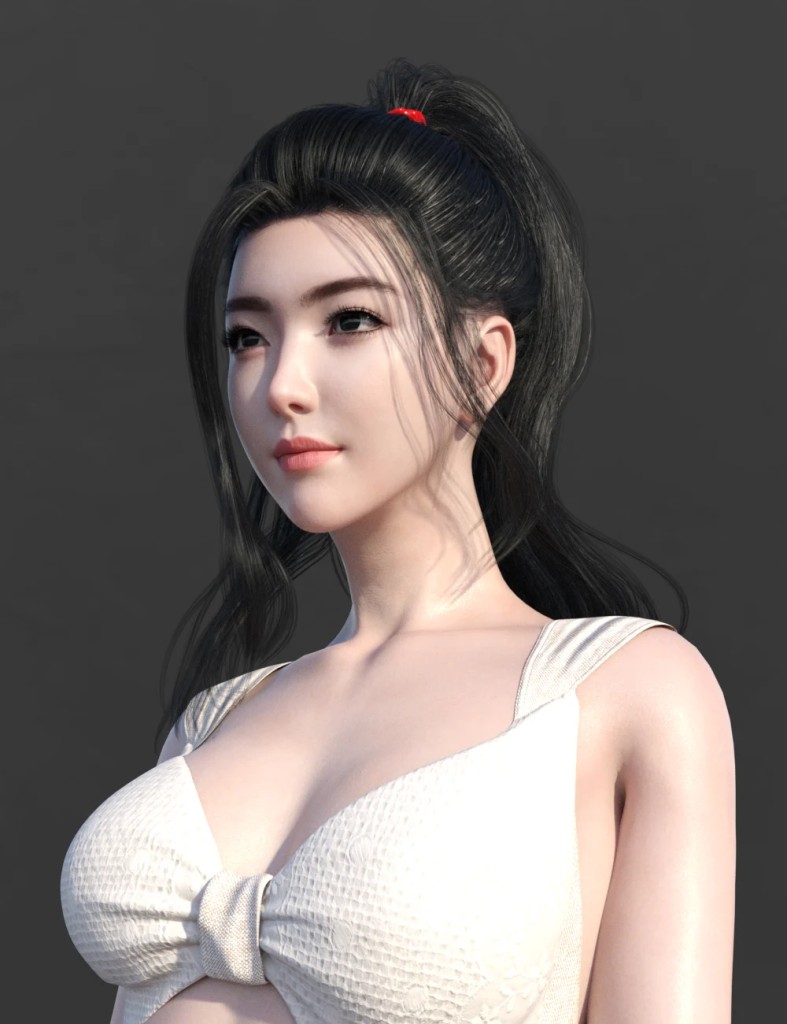 JL Hair 015 Eve Hair for Genesis 9