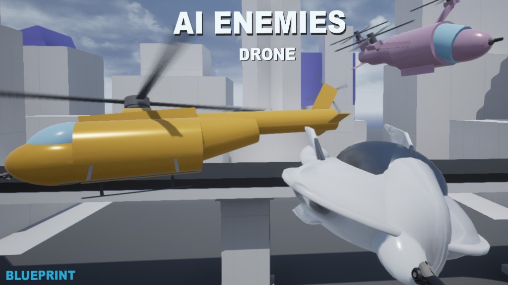 [UE5.3] AI Enemies - Drone