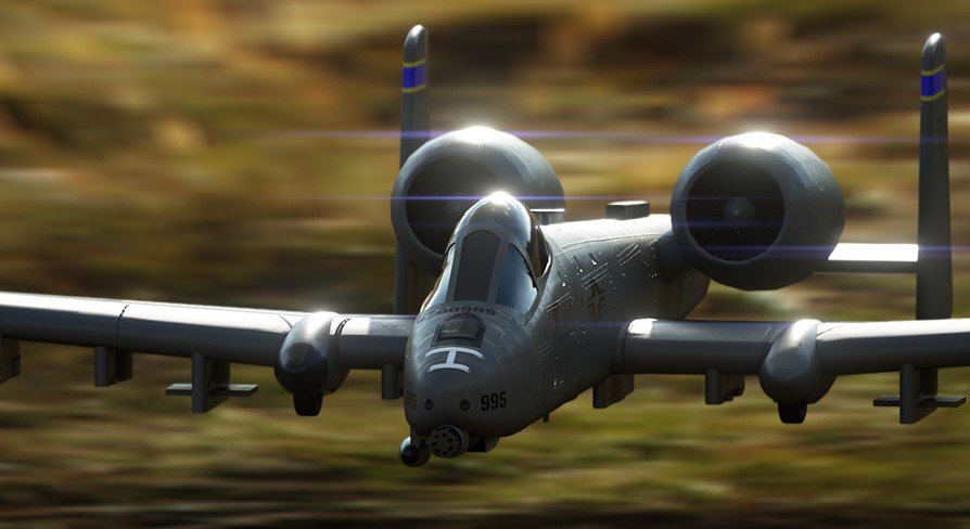 [UE5.0] Warthog Attack Jet