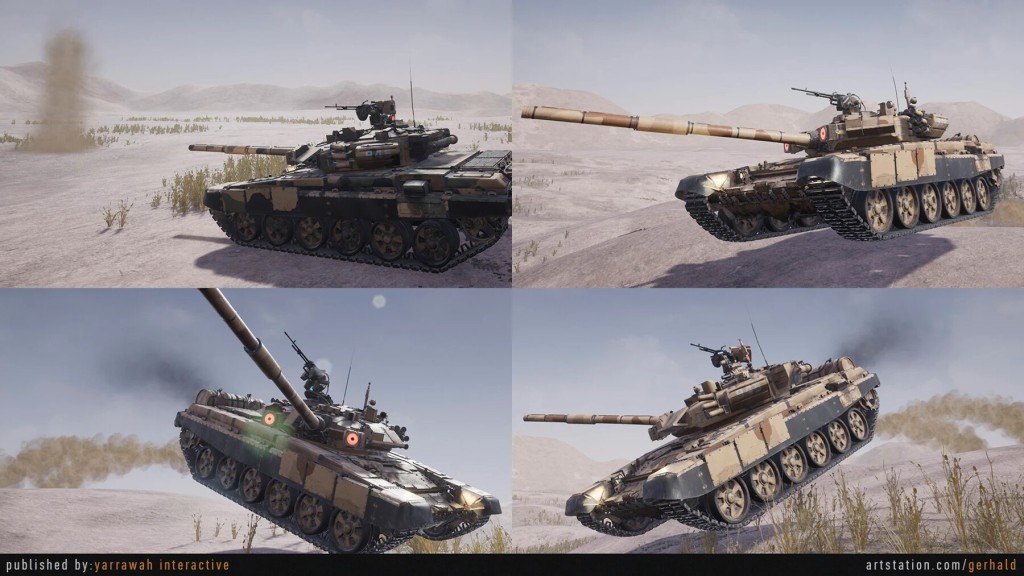T-90 Battle Tank - Advanced Tank Blueprint UE5.0