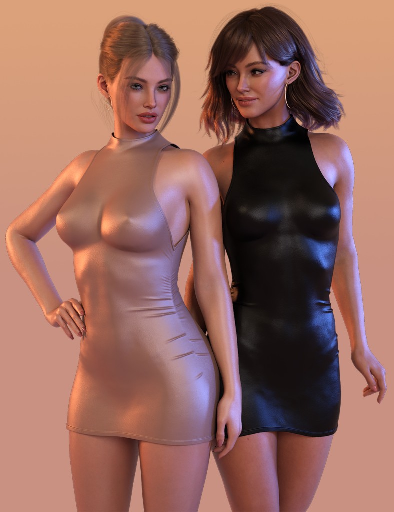 M8 Timeless Casual Short Dress for Genesis 9