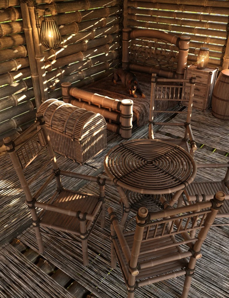 Rustic Bamboo Furniture