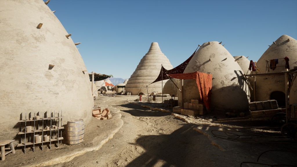 [UE4.26] Desert Dome - Landscape