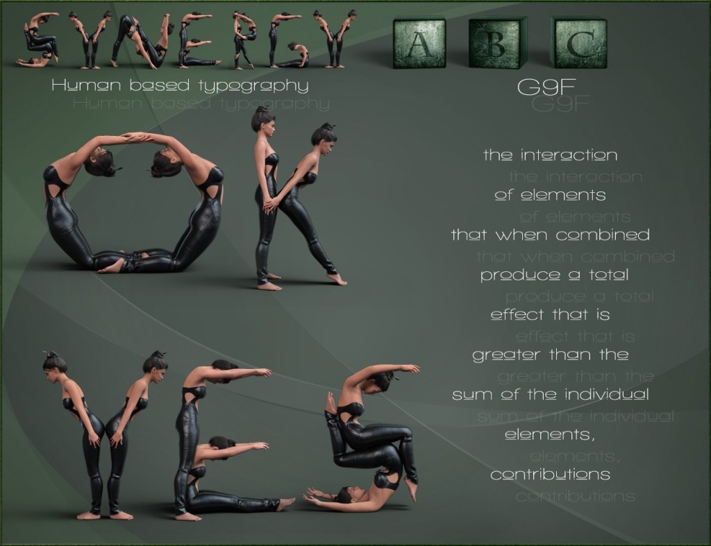 Synergy ABC – Poses for G9F
