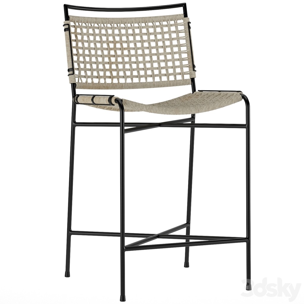 Four Hands Wharton Outdoor Stool