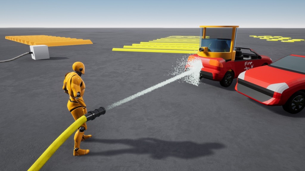 Unreal Engine Fluid Pumping & Hose System 5.0 - 5.6