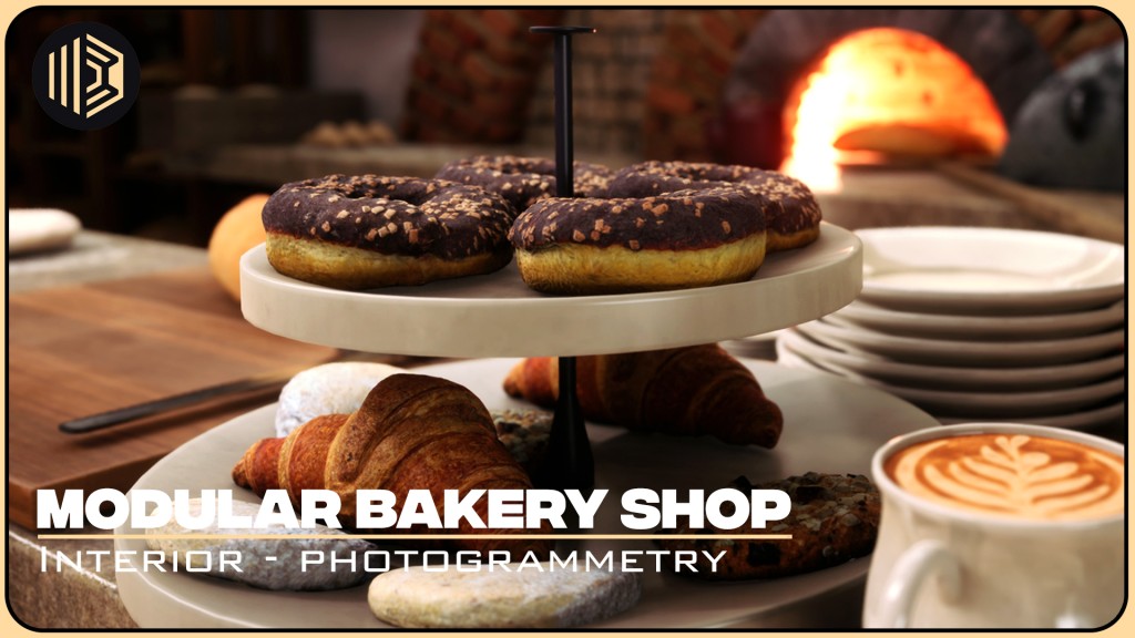 Modular Bakery Shop UE5.2
