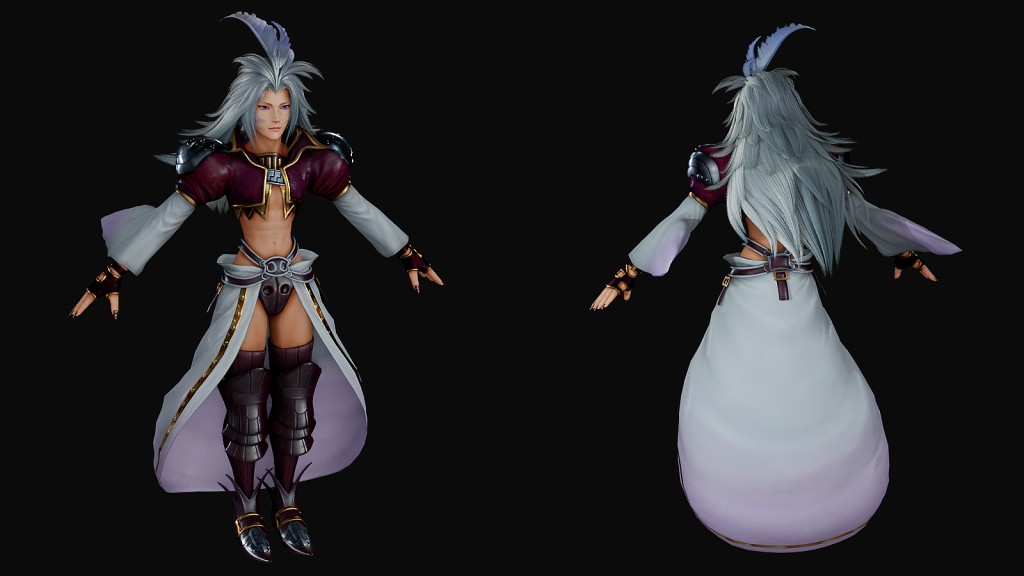 Kuja (Angel of Death) Premium for Blender 3
