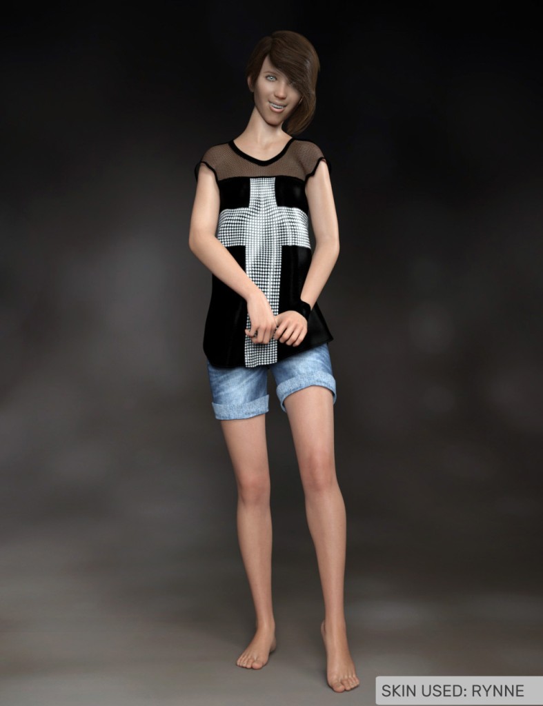 The Girls 2 – Tweens and Young Teens for Genesis 8.1 Female
