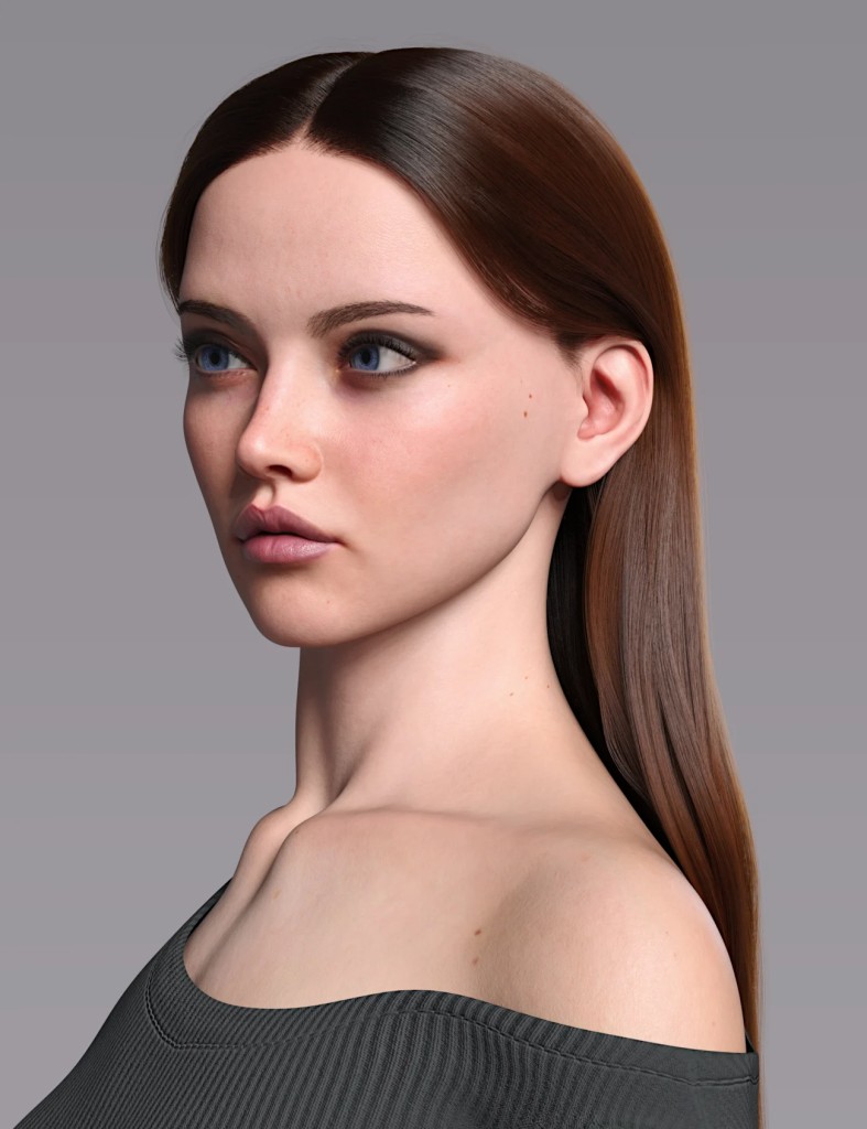 dForce Zita Hair for Genesis 9