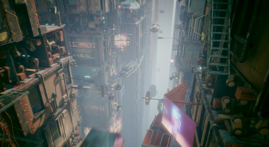 [UE4] Cyberpunk - Transformer City