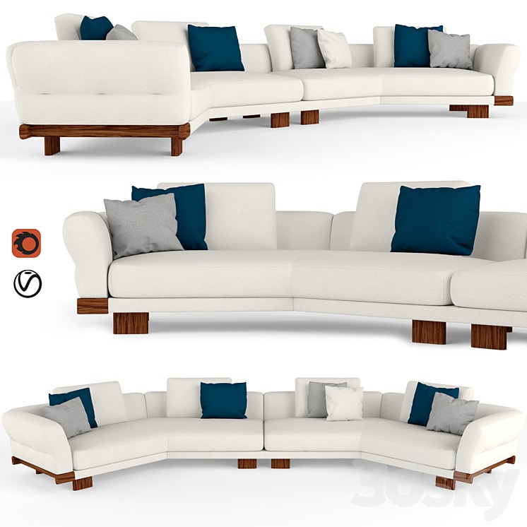 Cassina sengu sofa