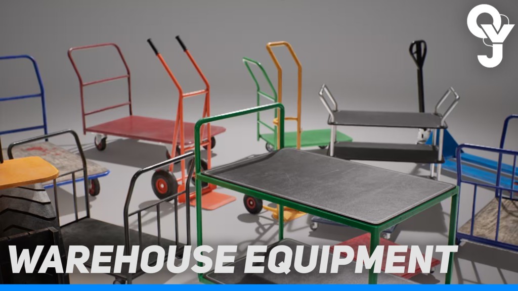 Warehouse Equipment UE4.27