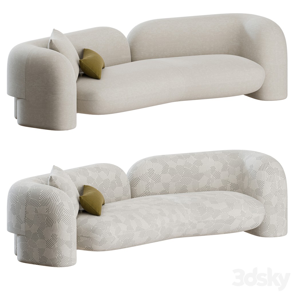 GIO Sofa and Curved by Hessentia