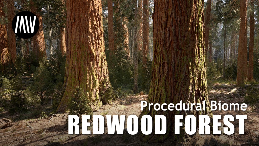 MW Redwood Forest Trees Biome V4.1.6 UE5.2