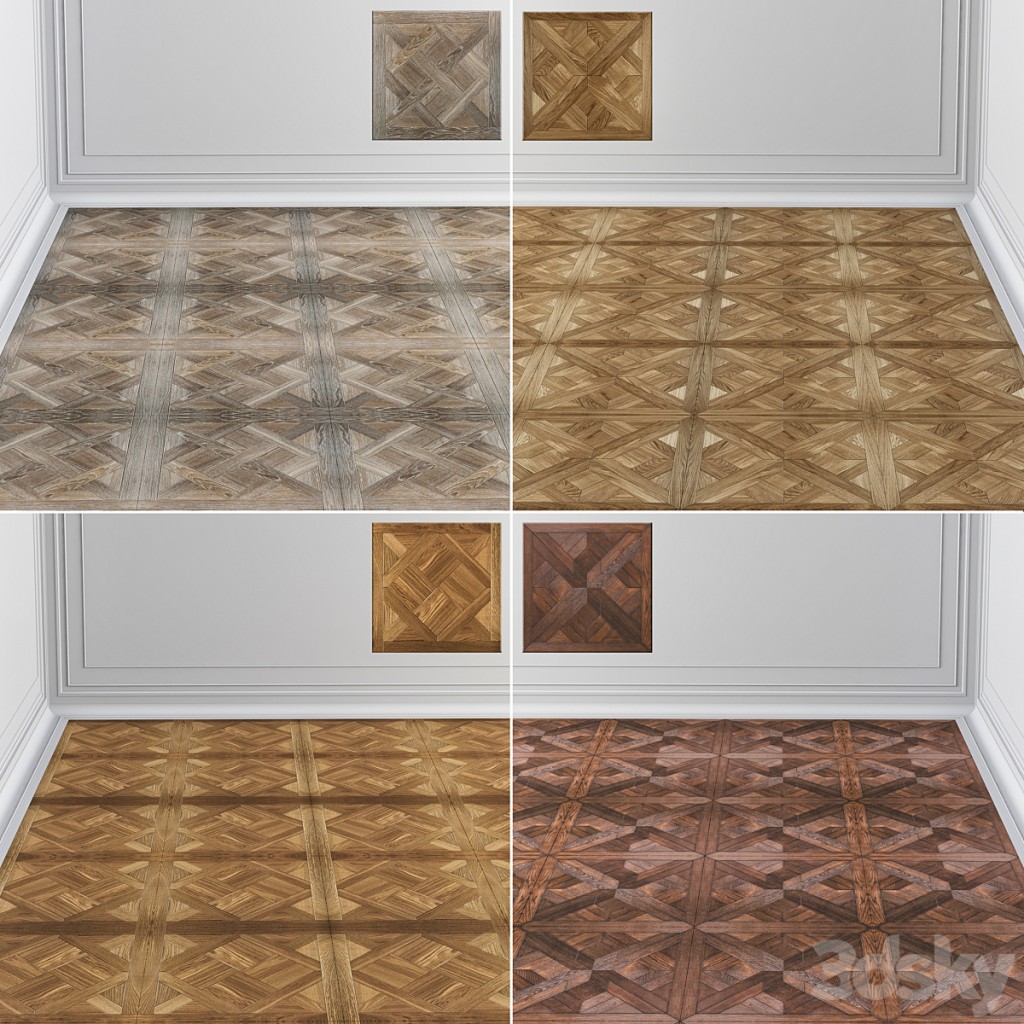 Modular Parquet Oak Natural