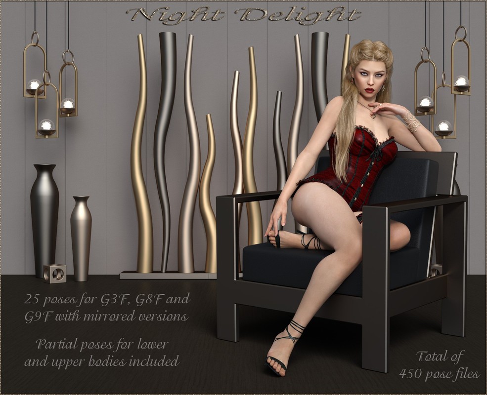 Night Delight - Poses G9F-G8F-G3F