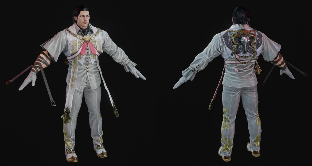 Tekken 8 Claudio S1 Premium for Blender 4