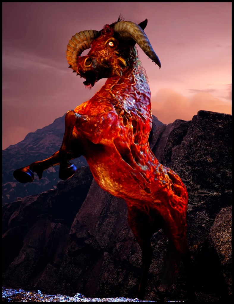 ND Daemon Horse for Daz Horse 3