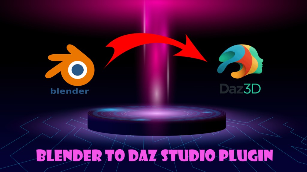 Blender To Daz Studio Plugin v3.8.61