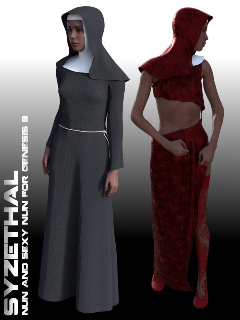 Nun and Sexy Nun for Genesis 9