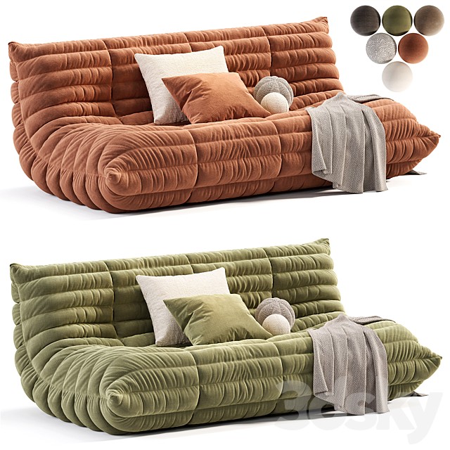 Togo Loveseat By Ligne Roset