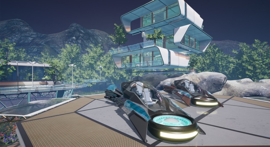 [UE] Modular Sci-Fi village
