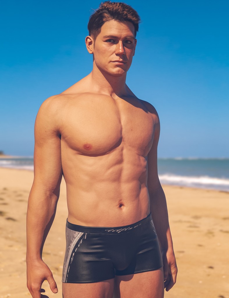 dForce Men Sport and Fun Swimwear for Genesis 9