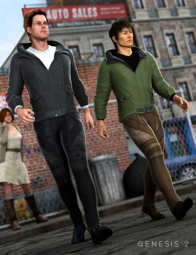 Amos Outfit for Genesis 2 Male(s)