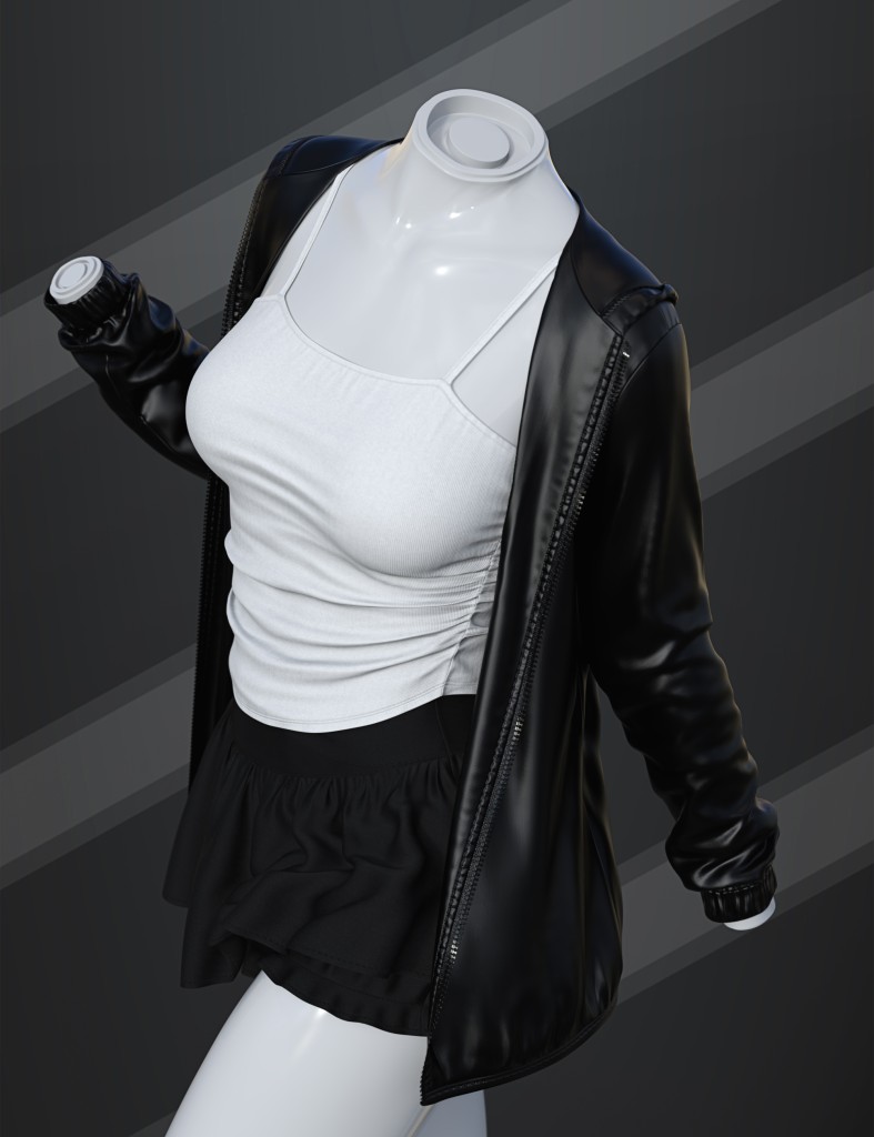 dForce SU Daily Suit for Genesis 9, 8.1, and 8 Female
