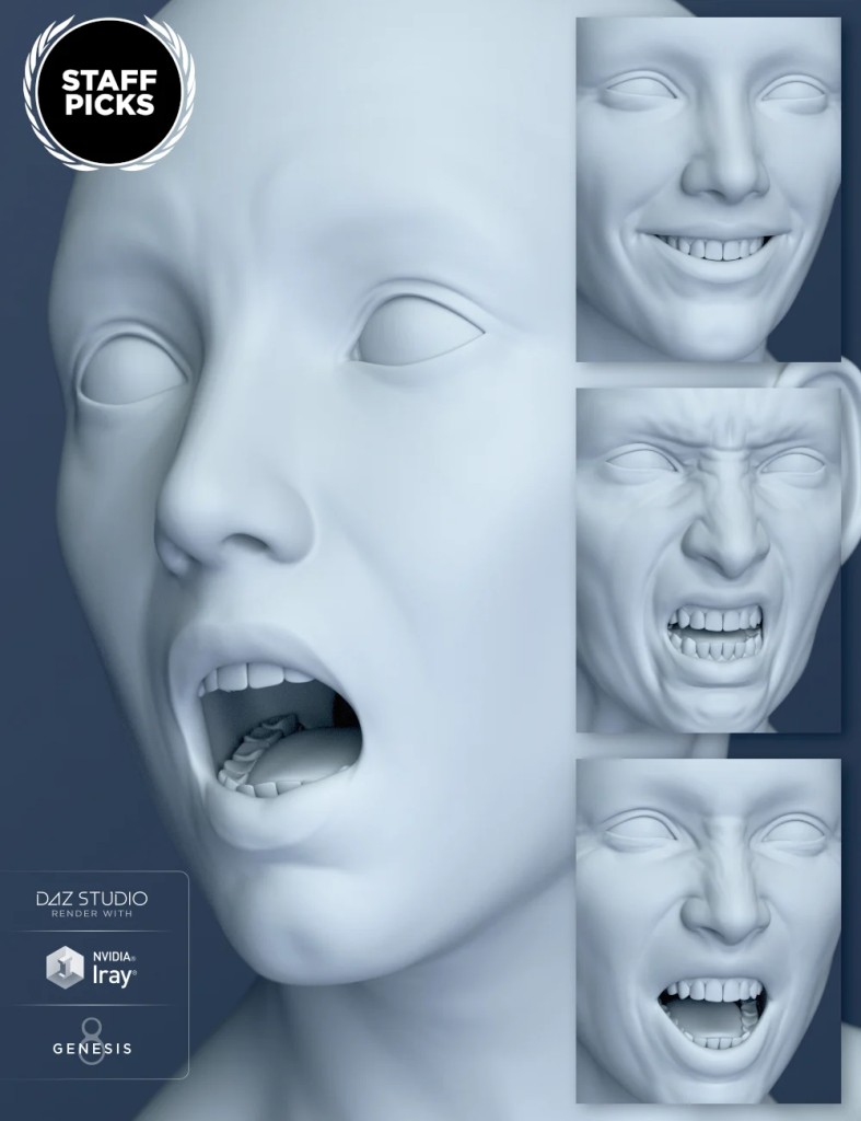 Genesis 8 Female Expressions
