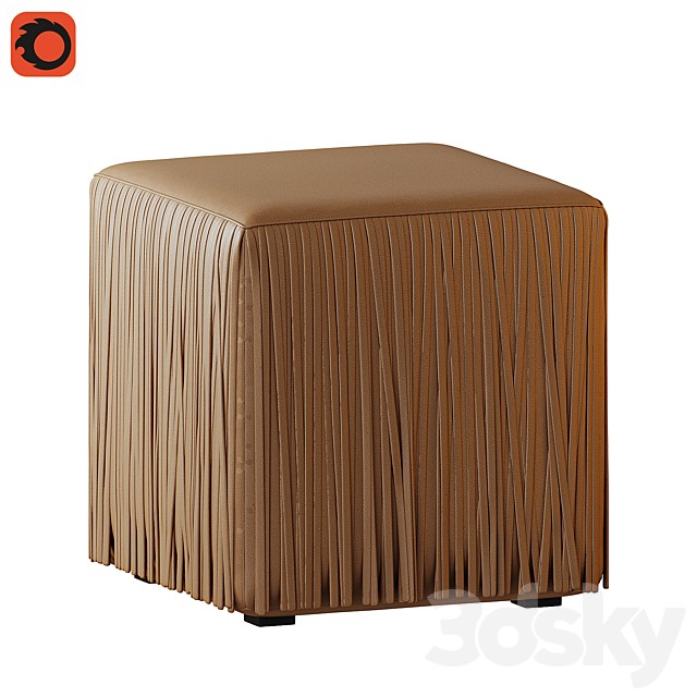 Karimoku Modular Fabric Pouf