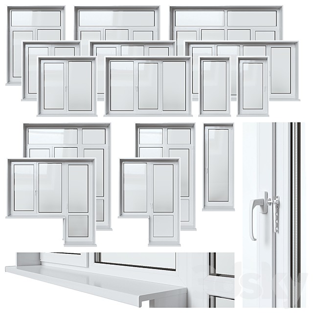 Plastic Window | Balcony door