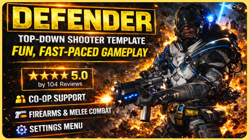 Defender Shooter V3 [UE5]