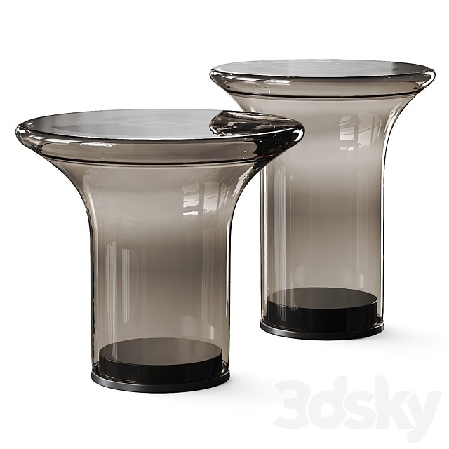101 Сopenhagen Trumpet Glass Coffee Tables