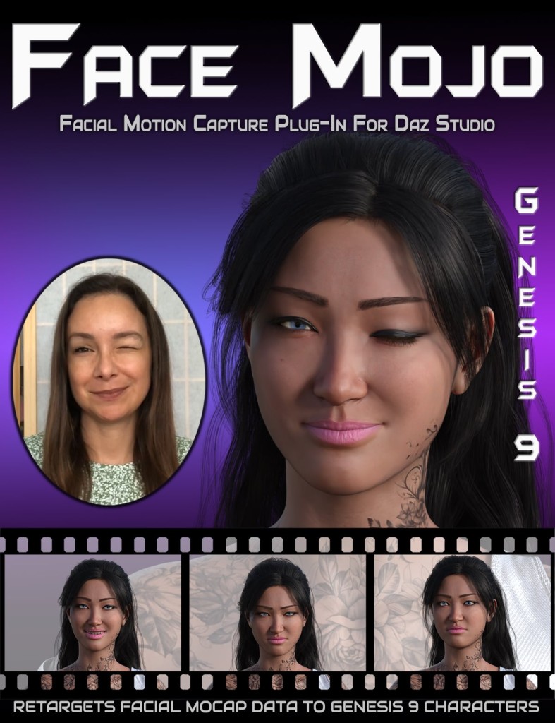 Face Mojo - Facial MoCap Retargeting for Genesis 9