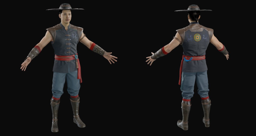 Kung Lao S1 Premium for Blender 3-4
