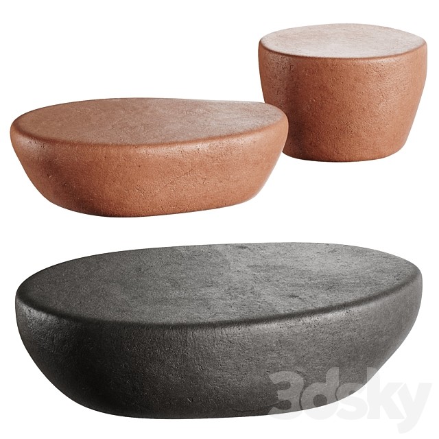 Minotti Stony Coffee Tables